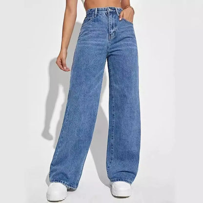 Comfortable High Waist Loose Fit Pants - Vossary