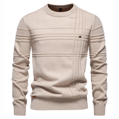 Soft Knit Crew Neck Sweater - Vossary