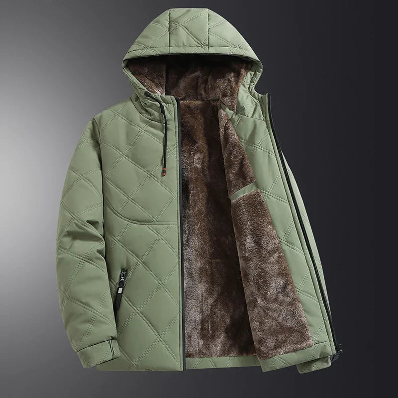 Casual Padded Hoodie Coat