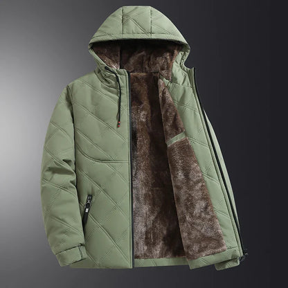 Casual Padded Hoodie Coat
