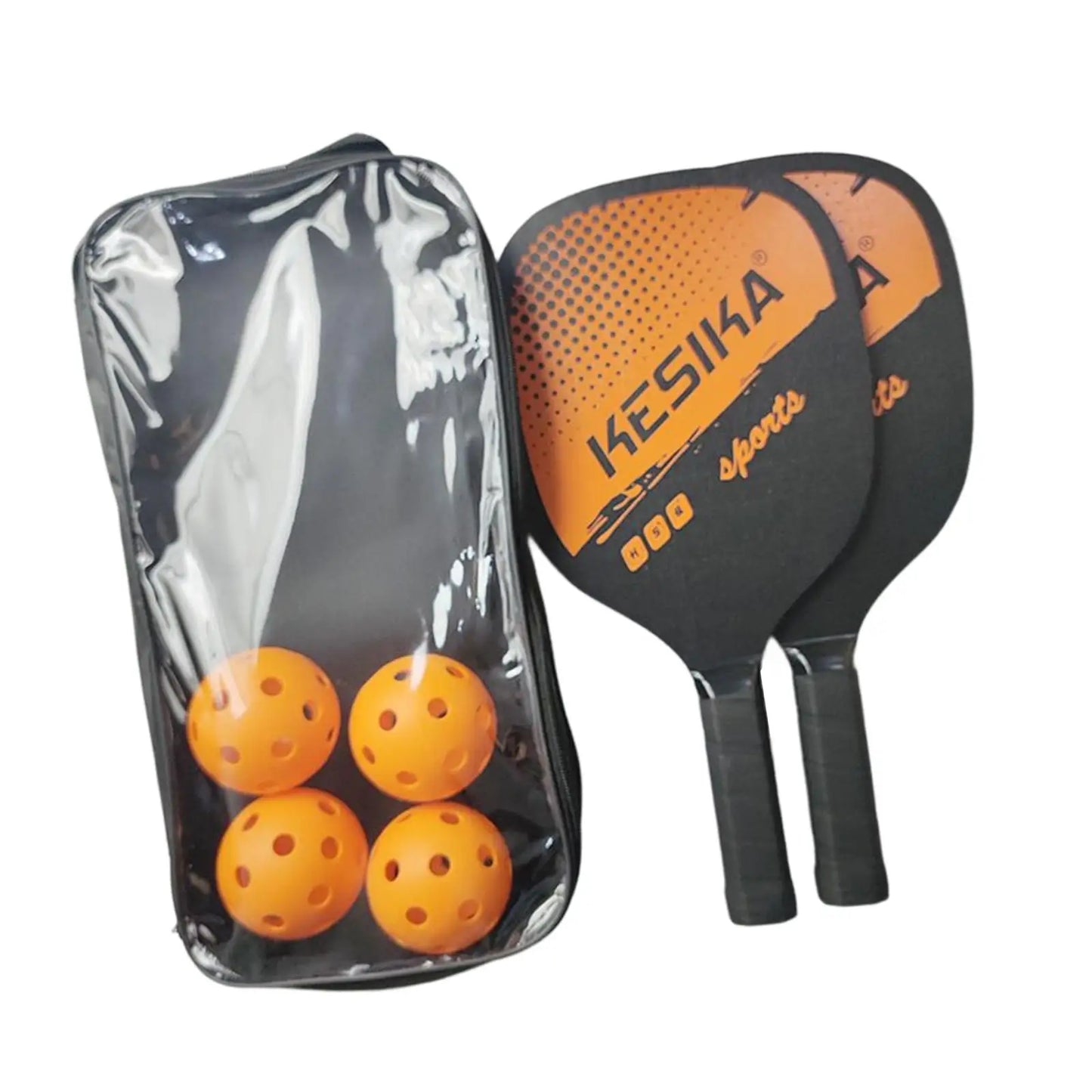 Durable Pickleball Starter Kit with Rackets and Balls