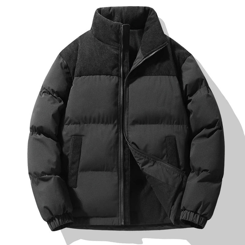 Warm Insulated Puffer Coat for Men
