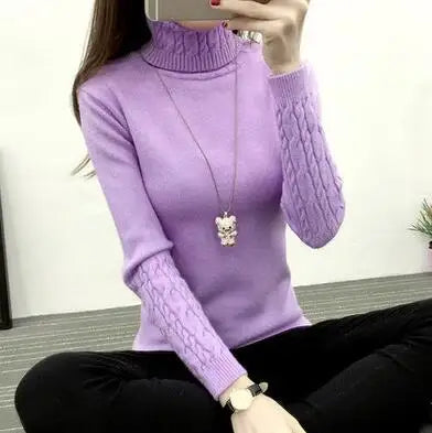 Classic Fit Crew Neck Knit Sweater