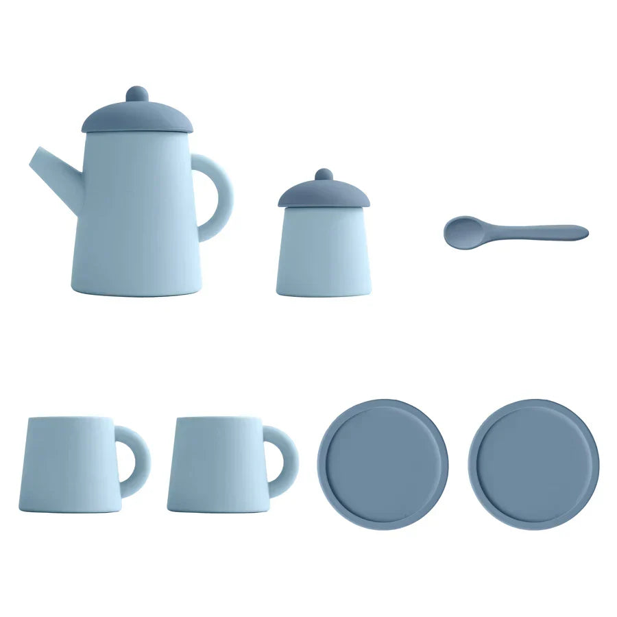 Fun Kids Play Tea Set Soft Toy Tableware