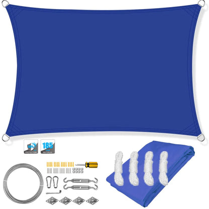 Outdoor Patio Sun Shade Waterproof UV Screen Canopy