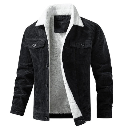 Warm Plaid Jacket for Men - Classic Comfortable Fit - Vossary