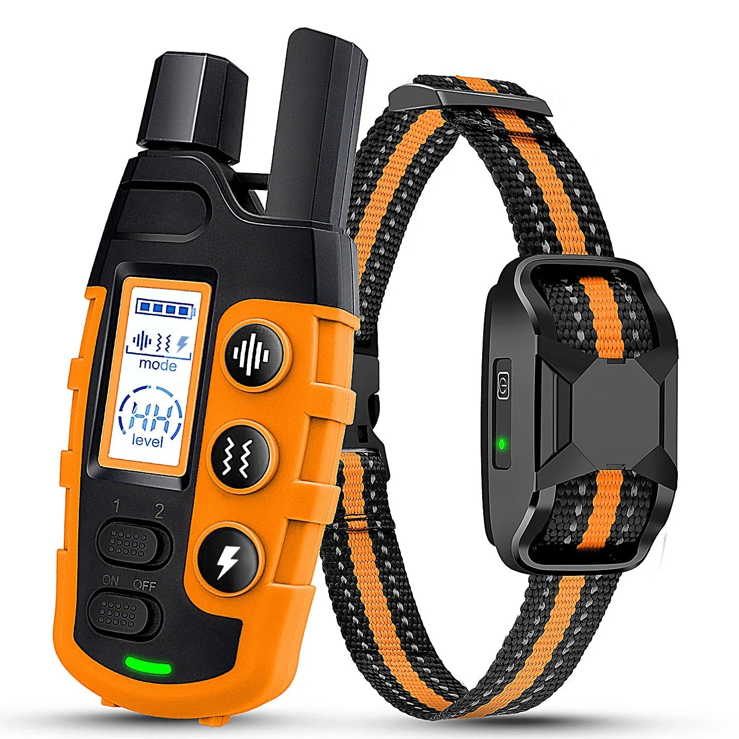 Waterproof Rechargeable Dog Training Collar with Remote - Luxicro