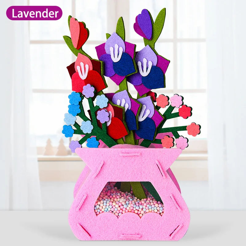 Fun Art Flower Making Kit for Kids
