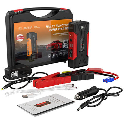 Compact 12V Car Battery Booster Portable Power Pack