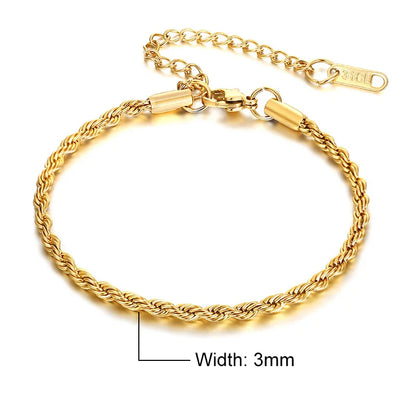 Silver Tone Twisted Cable Chain Bracelet Mens