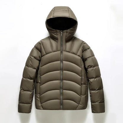 Warm Quilted Puffer Coat | Casual High Neck Jacket
