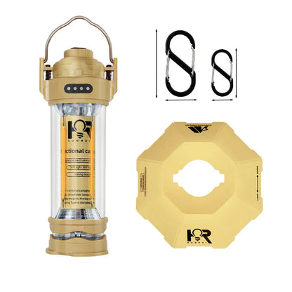 Compact Rechargeable Camp Lantern, Waterproof Outdoor Light