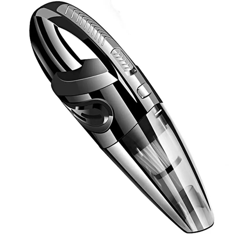 Compact Rechargeable Hand Vacuum - Strong Suction for Home Car - Luxicro