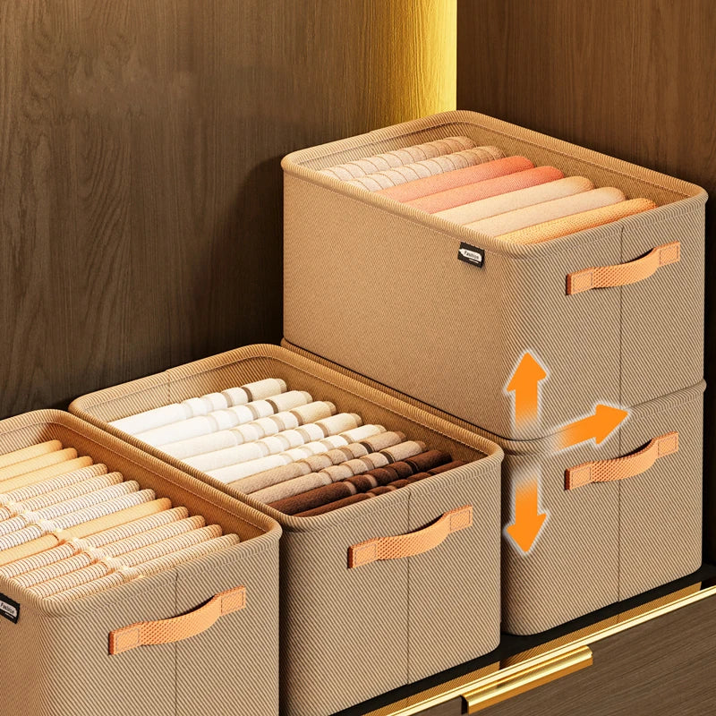 Space Saving Clothing Storage Box - Luxicro
