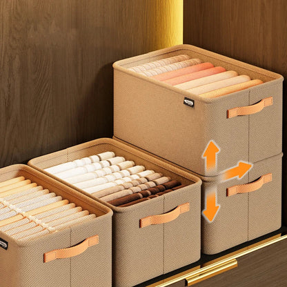 Space Saving Clothing Storage Box - Luxicro