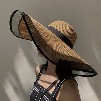Wide Brim Summer Sun Hat - EasyApparels