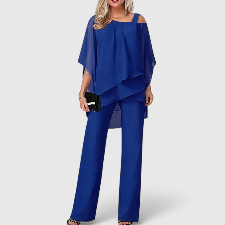 Relaxed Fit 2 Piece Pants Set