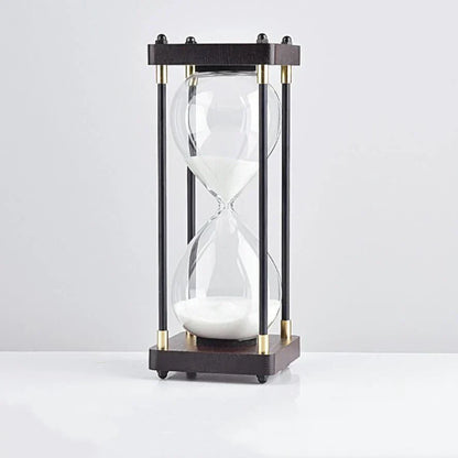 Simple Wooden Hour Glass Sand Timer
