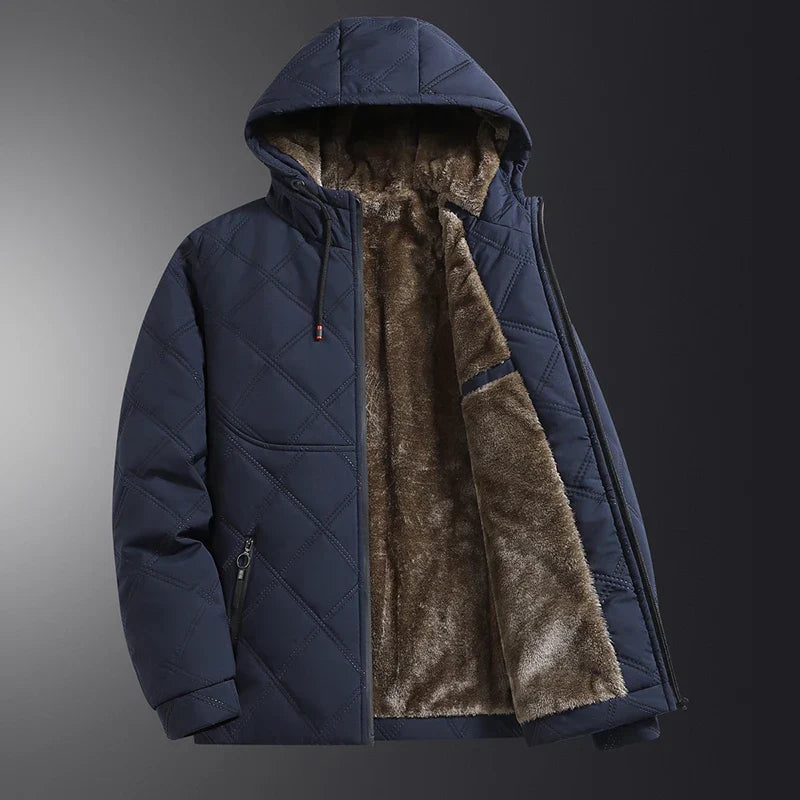 Casual Padded Hoodie Coat - EasyApparels