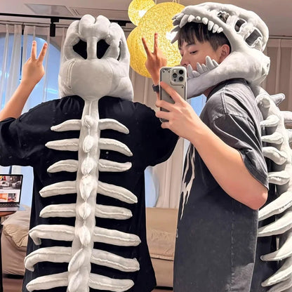 Spooky Dino Skull Soft Costume Hat - Luxicro