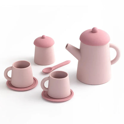 Fun Kids Play Tea Set Soft Toy Tableware - Luxicro