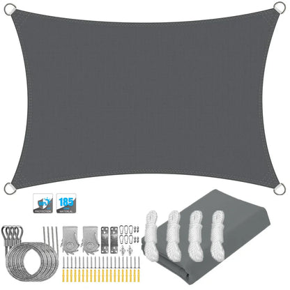 Outdoor Patio Sun Shade Waterproof UV Screen Canopy