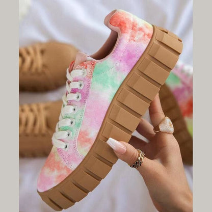 Comfy Women's Sneakers in Black, Green, Blue, and Khaki