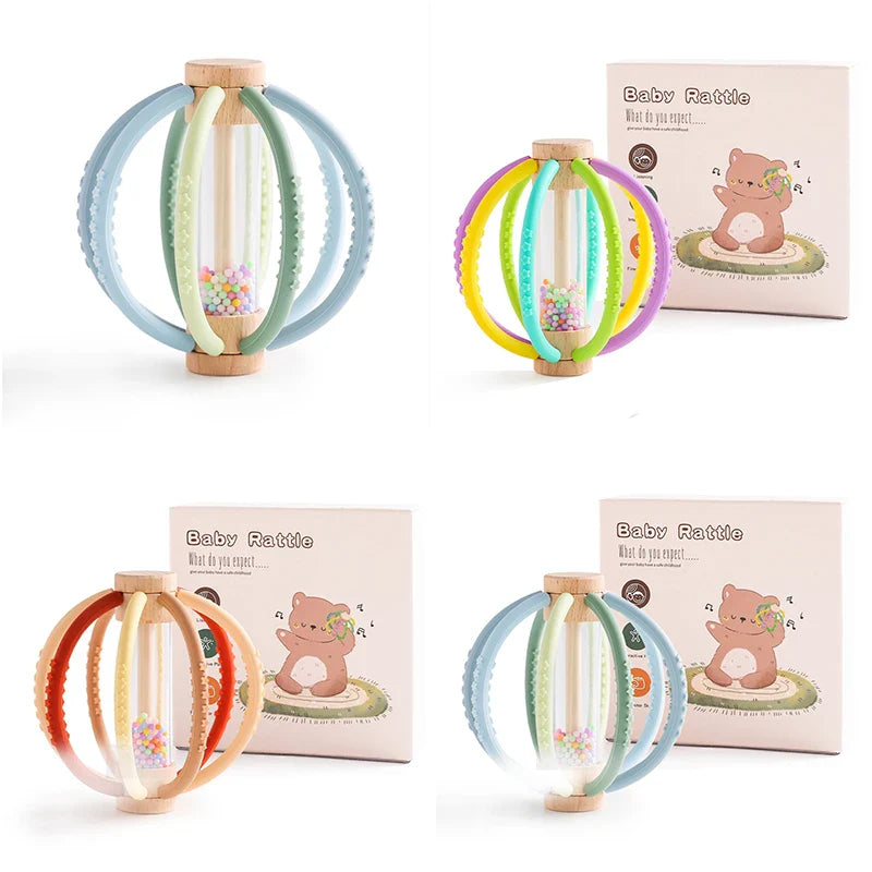 Soft Baby Teether Toy Set for Newborns - Luxicro