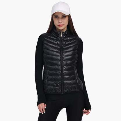 Warm Slim Fit Women's Puffer Gilet