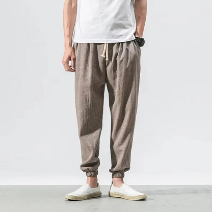 Comfortable Cotton Harem Pants for Men