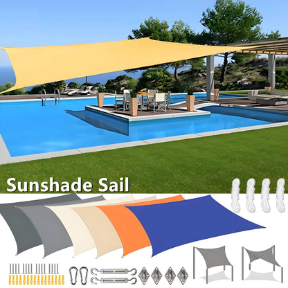 Outdoor Patio Sun Shade Waterproof UV Screen Canopy - Luxicro