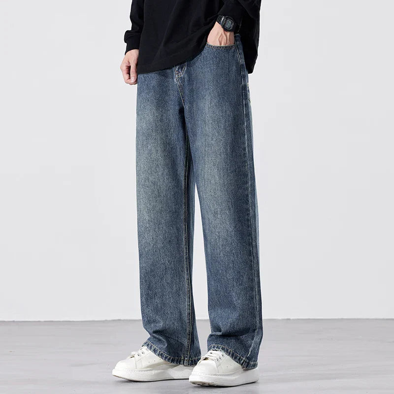 Comfortable Mens Straight Leg Jeans