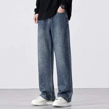 Comfortable Mens Straight Leg Jeans