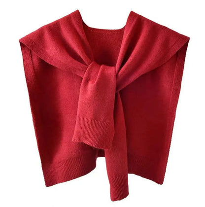 Soft Knit Wool Scarf Wrap