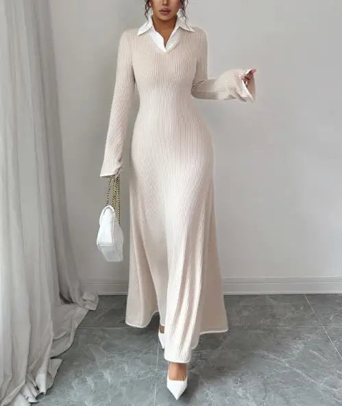 Long Sleeve Boho Maxi Dress