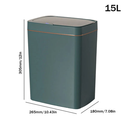 Automatic Touchless 15L 18L Motion Sensor Trash Bin