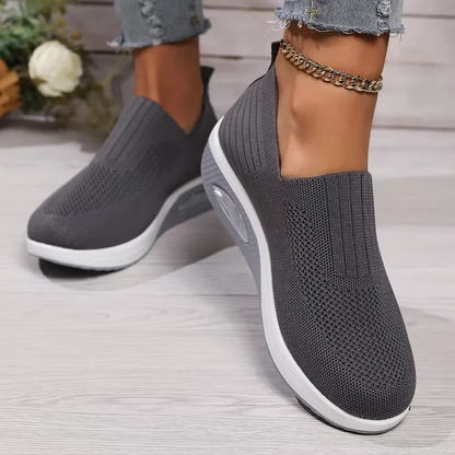 Comfortable Arch Support Walking Mules - Breathable Slip Resistant Shoes