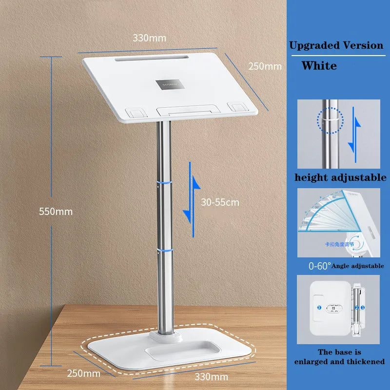 Compact Metal Laptop Cooler & Holder