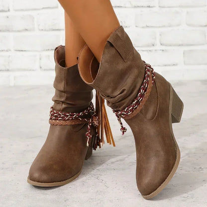 Mila | Classic Cowboy Boots - Vossary