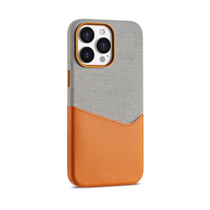 Premium Leather MagSafe iPhone Case with Wireless Charging