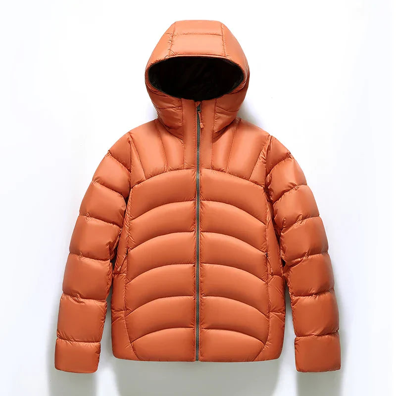 Warm Waterproof Quilted Down Puffer Coat - EasyApparels