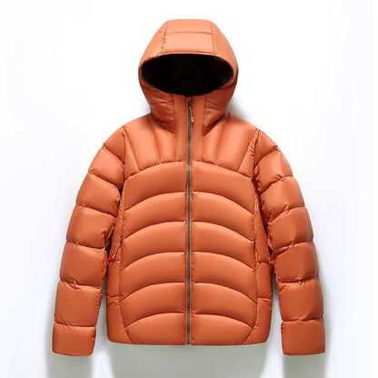 Warm Waterproof Quilted Down Puffer Coat - EasyApparels