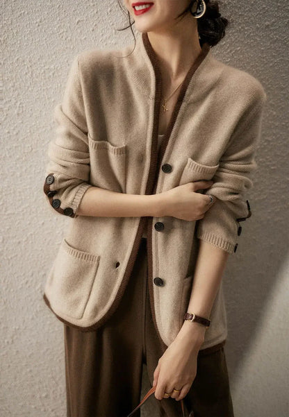 Soft Versatile Knit Cardigan Sweater - EasyApparels