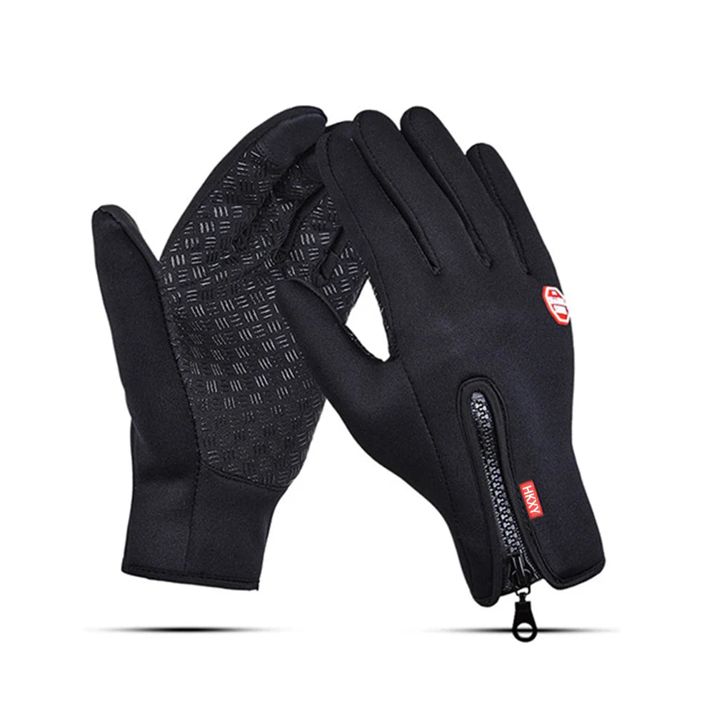 Warm Waterproof Bike Gloves for Men Women - Luxicro