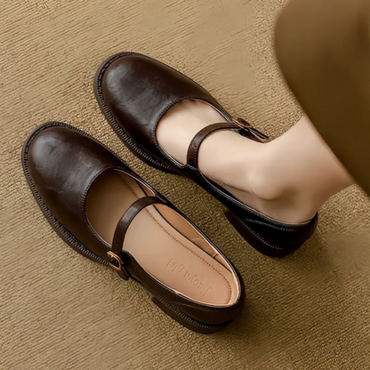 Comfortable Mary Jane Shoes Made with Durable Leather