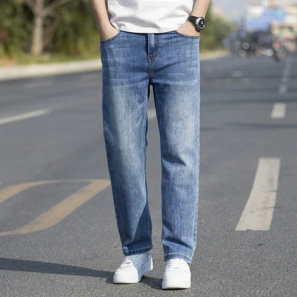 Comfortable Mens Regular Fit Stretch Jeans
