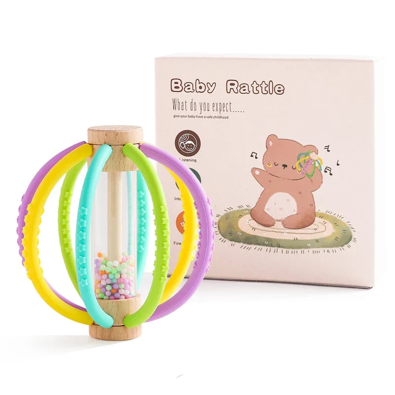 Soft Baby Teether Toy Set for Newborns