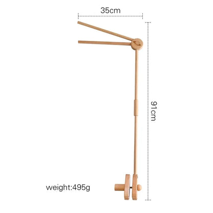 Baby Crib Mobile Toy Arm Soft Newborn Entertainment