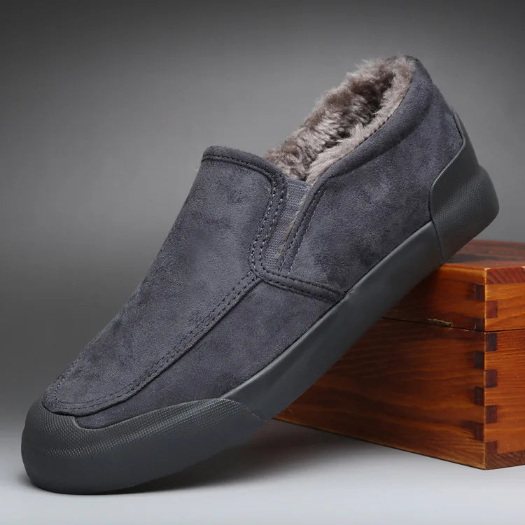 Warm Faux Fur Slip On Boot - EasyApparels