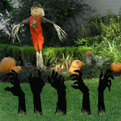 Spooky Skeleton Yard Stakes Fall Decorations - Luxicro